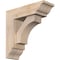 Ekena Millwork Westlake Traditional Smooth Bracket w/ Offset Brace, Douglas Fir, 5 1/2"W x 16"D x 16"H BKT0604X16X16WTL01SDF - alternate 1